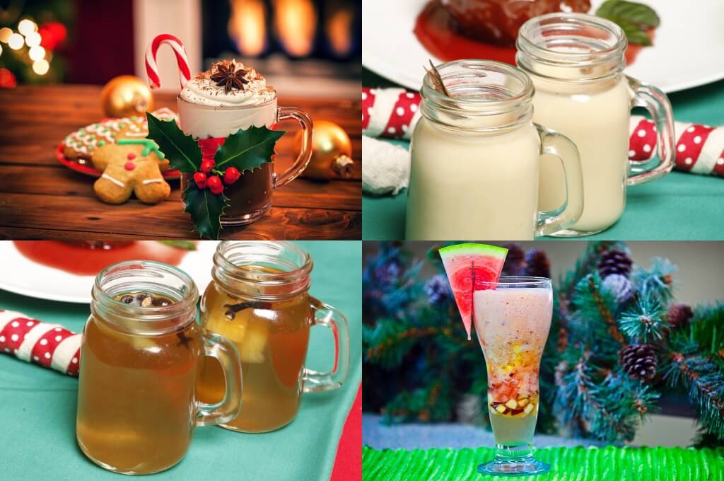 4 bebidas tradicionales de la época navideña