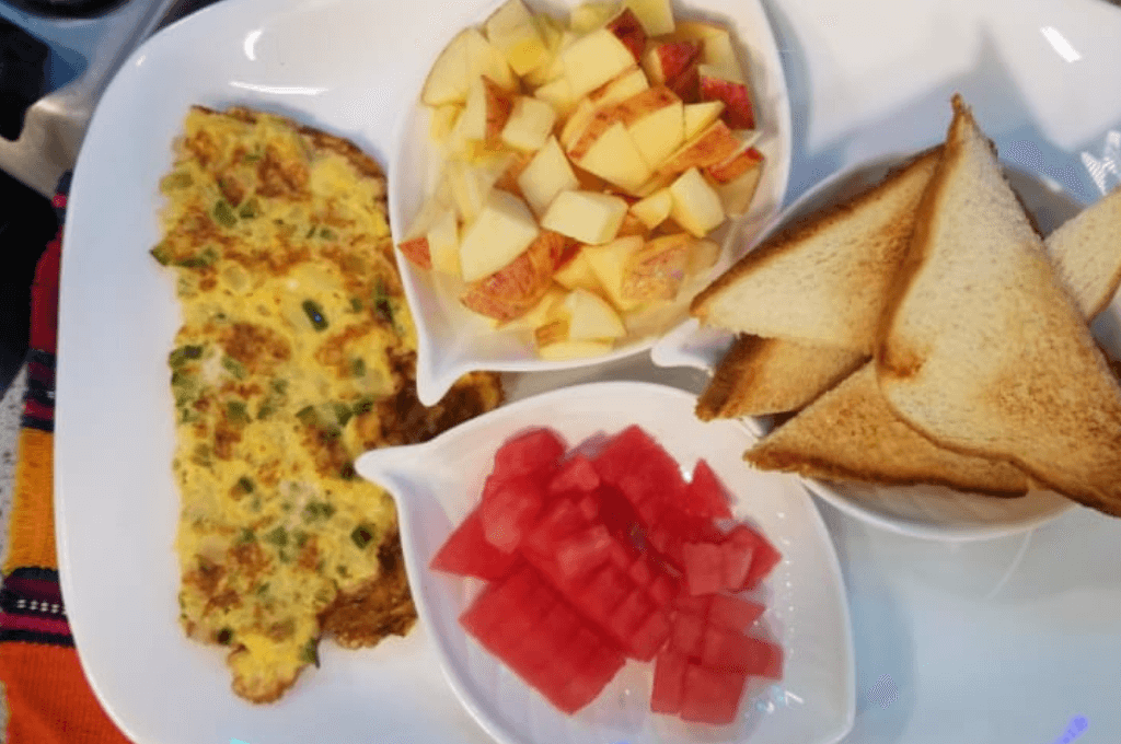 Desayuno con omelette - Buen Provecho - Las mejores recetas de cocina