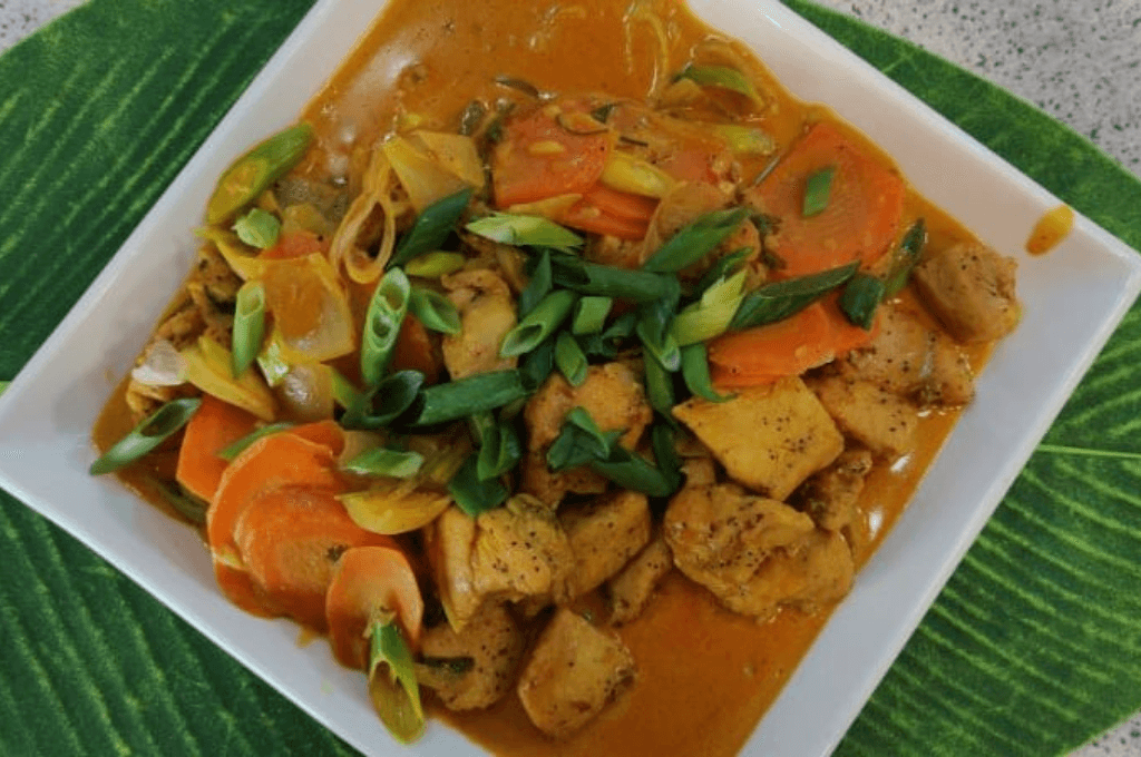 curry thai de pollo