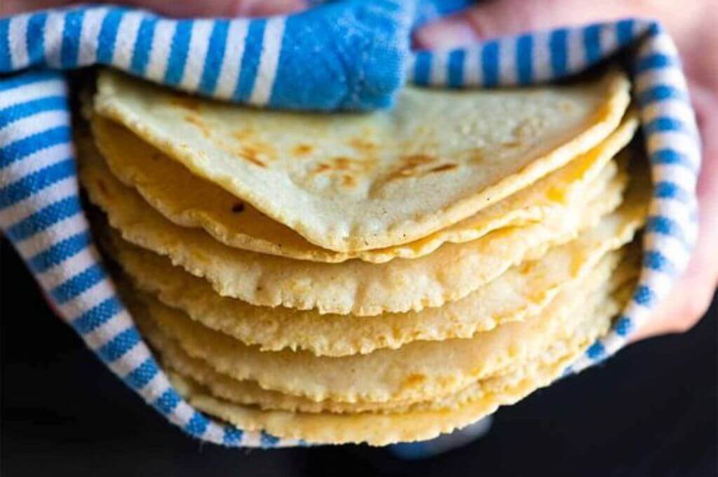 Tortillas de maíz.