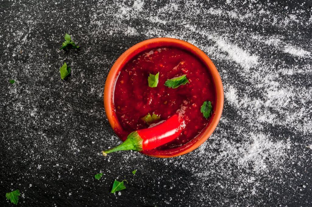 salsas mexicanas: salsa roja