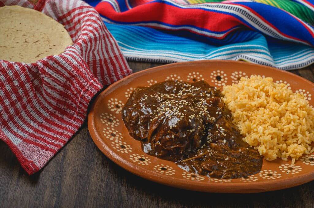 Mole poblano.